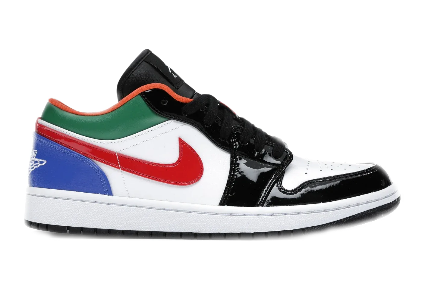 Nike Air Jordan 1 Low Multi-Color Black Toe (W) - Sneaker Türkiye