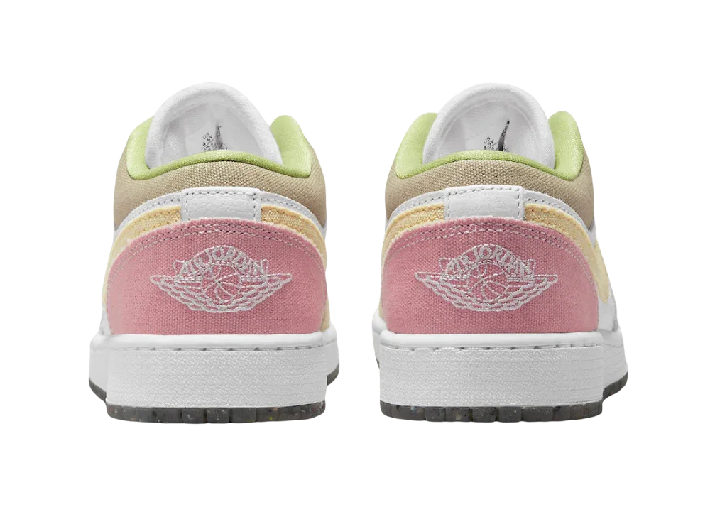 Nike Air Jordan 1 Low Pastel Grind Vivid Green (GS) - Sneaker Türkiye