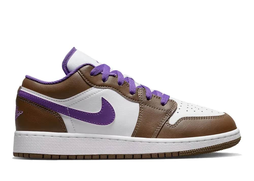 Nike Air Jordan 1 Low Purple Mocha (GS) - Sneaker Türkiye