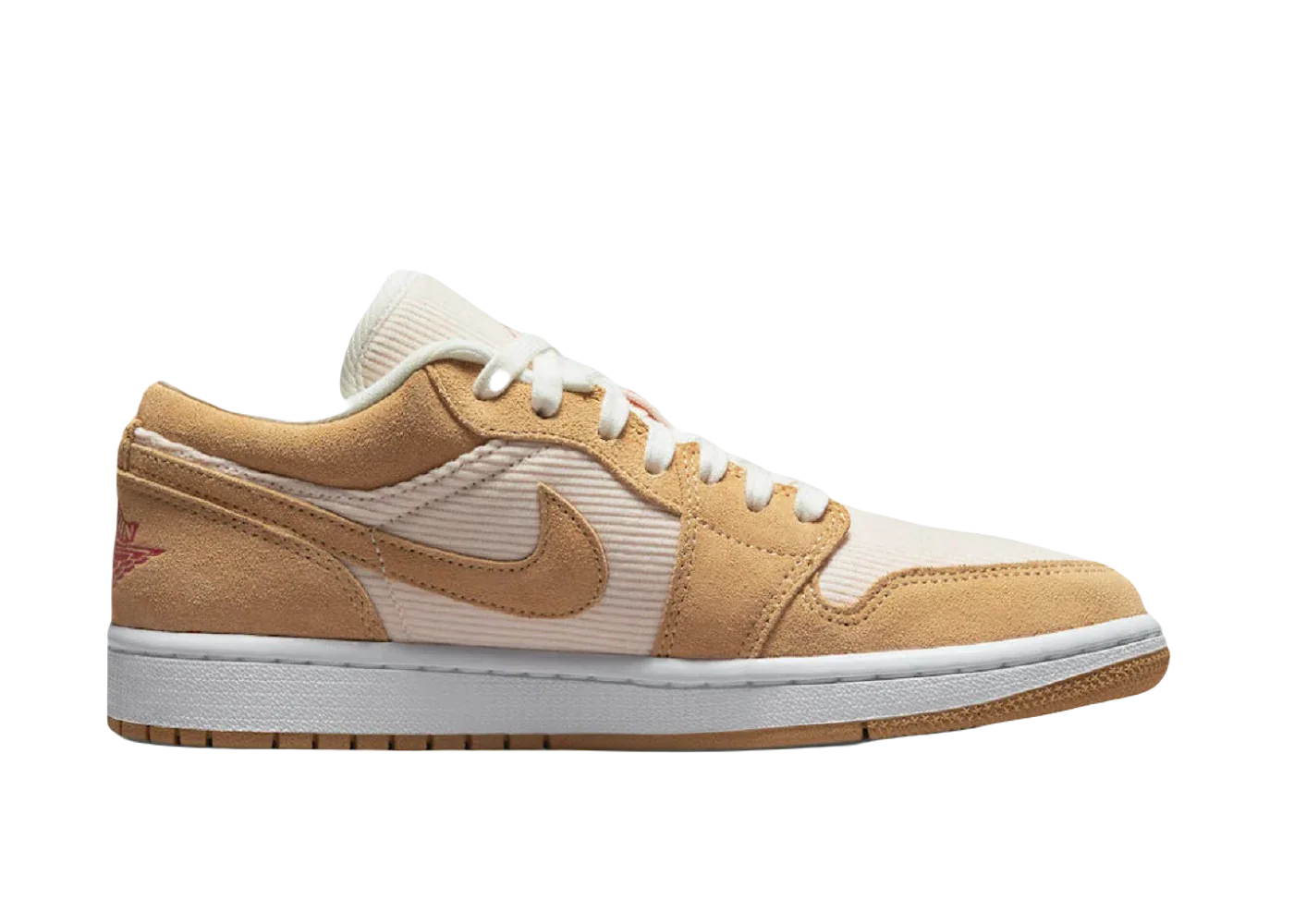Nike Air Jordan 1 Low SE Twine Orange Quartz Corduroy (W) - Sneaker Türkiye