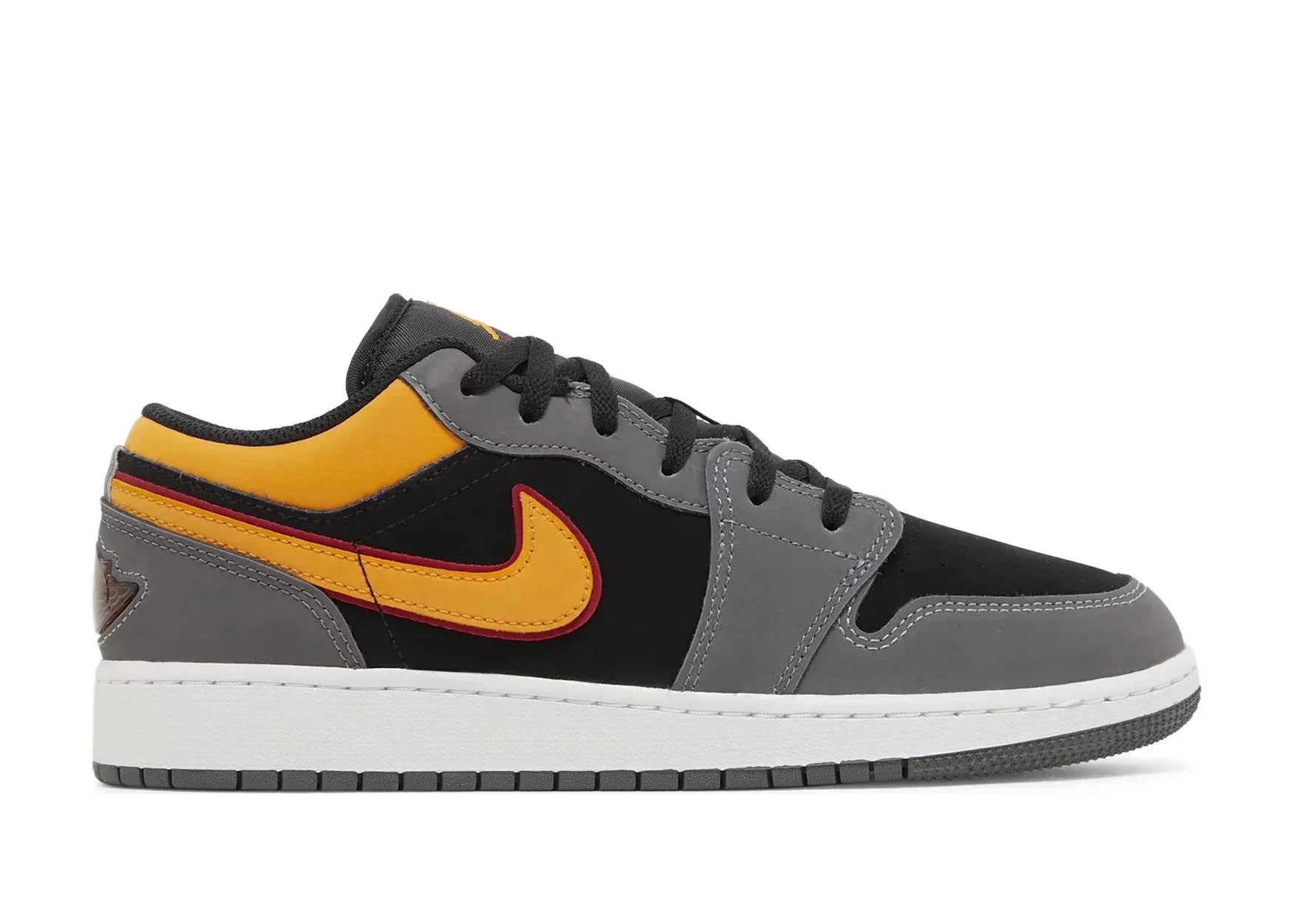 Nike Air Jordan 1 Low SE Light Graphite Vivid Orange (GS) - Sneaker Türkiye