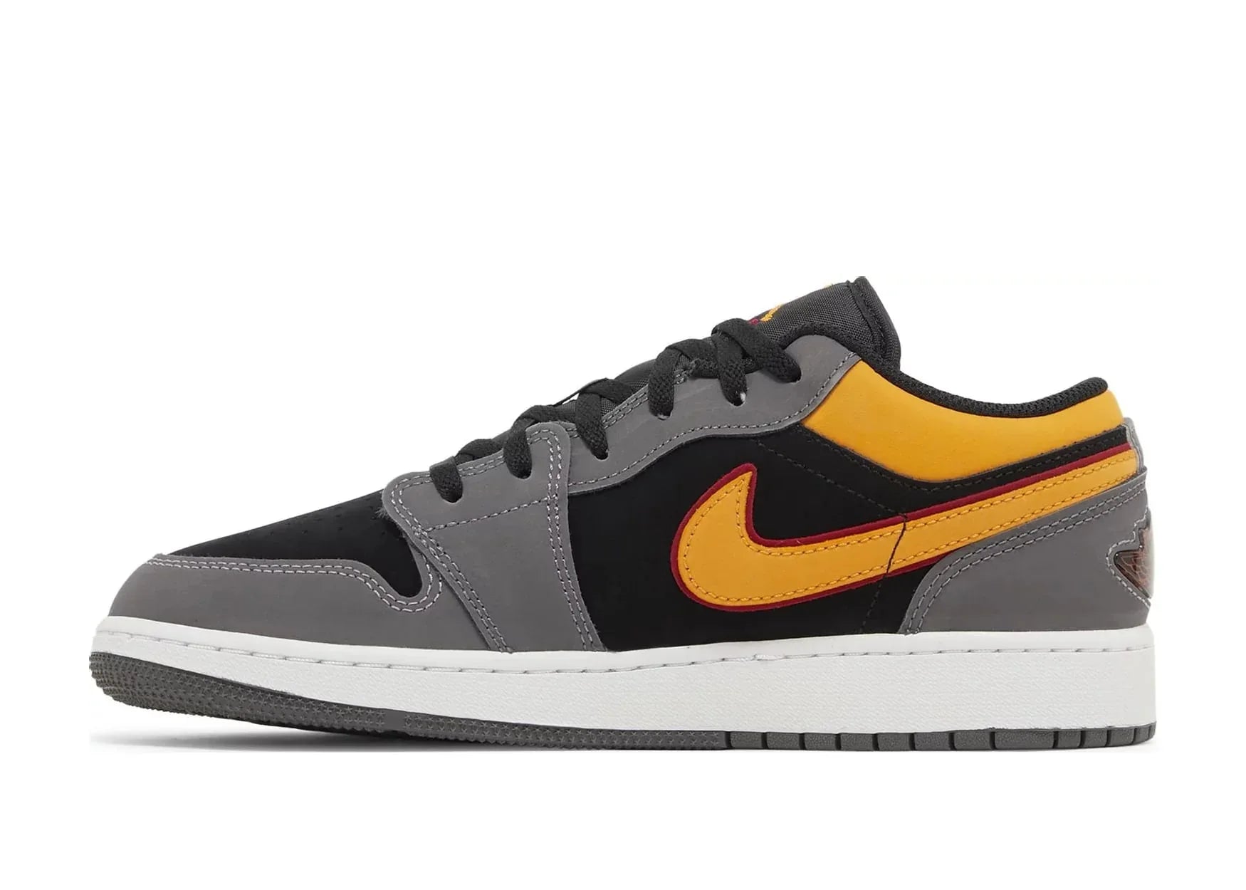 Nike Air Jordan 1 Low SE Light Graphite Vivid Orange (GS) - Sneaker Türkiye