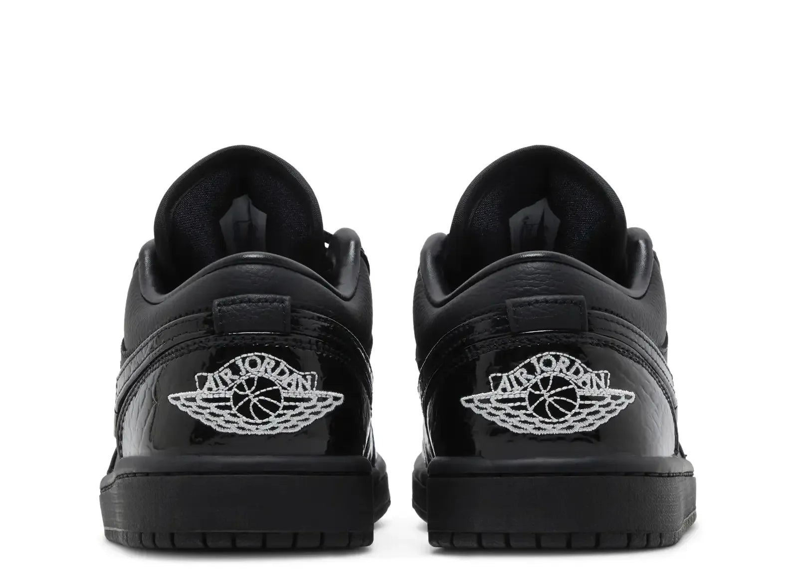 Nike Air Jordan 1 Low SE Patent Elephant Black (W) - Sneaker Türkiye