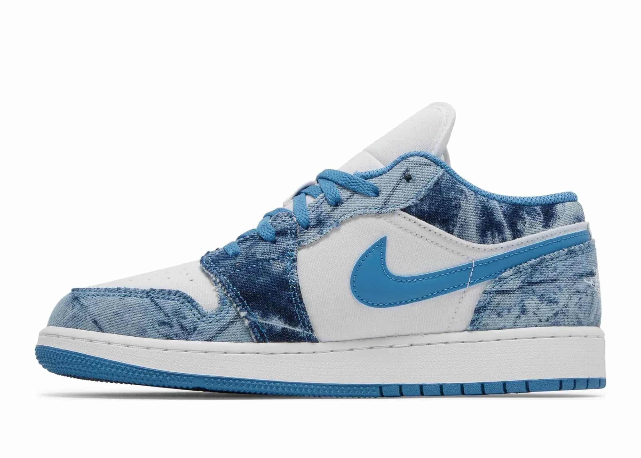 Nike Air Jordan 1 Low Washed Denim (GS) - Sneaker Türkiye