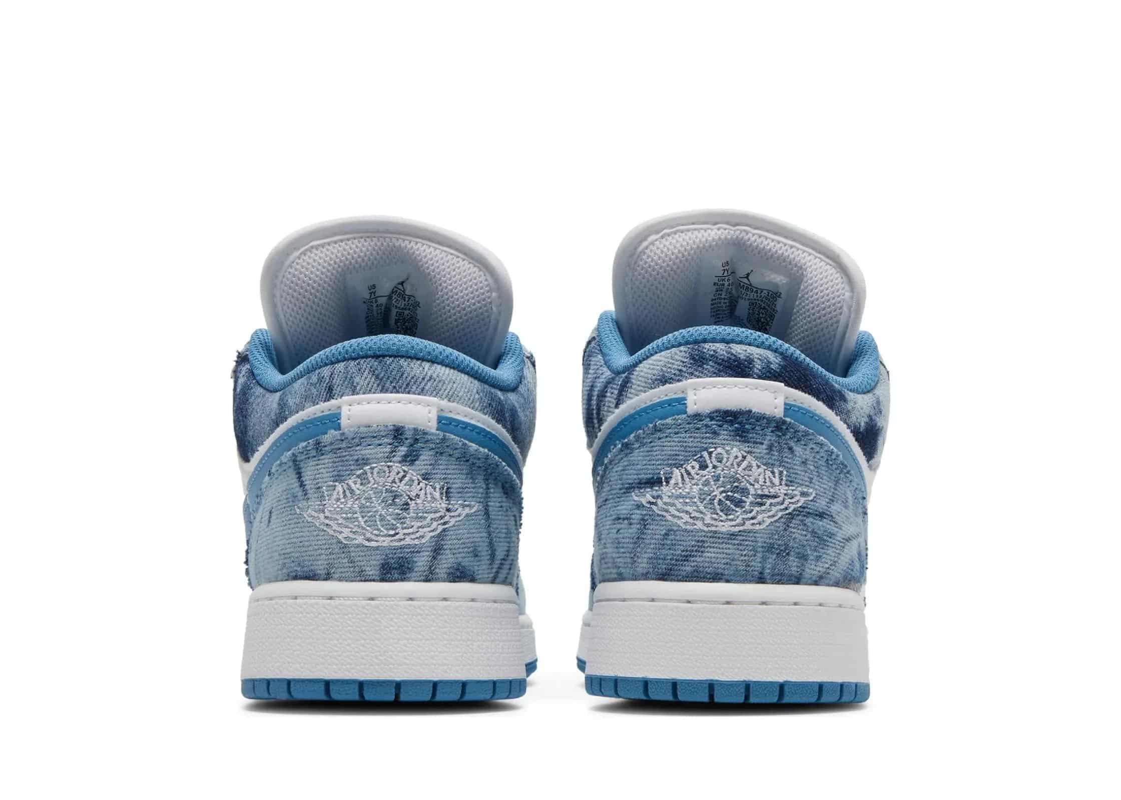 Nike Air Jordan 1 Low Washed Denim (GS) - Sneaker Türkiye
