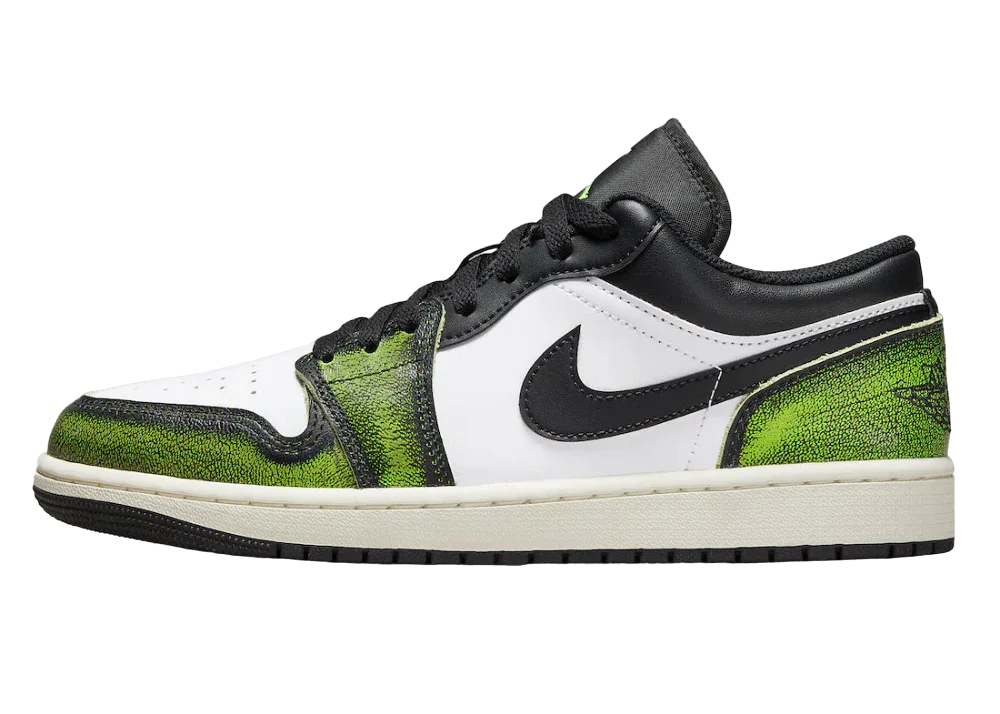 Nike Air Jordan 1 Low Wear Away Electric Green - Sneaker Türkiye