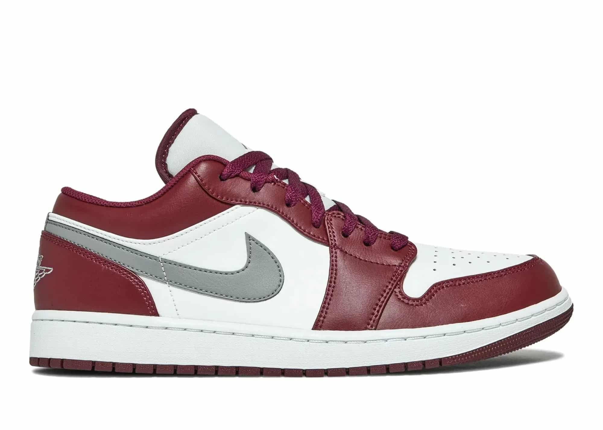 Nike Air Jordan 1 Low White Bordeaux - Sneaker Türkiye