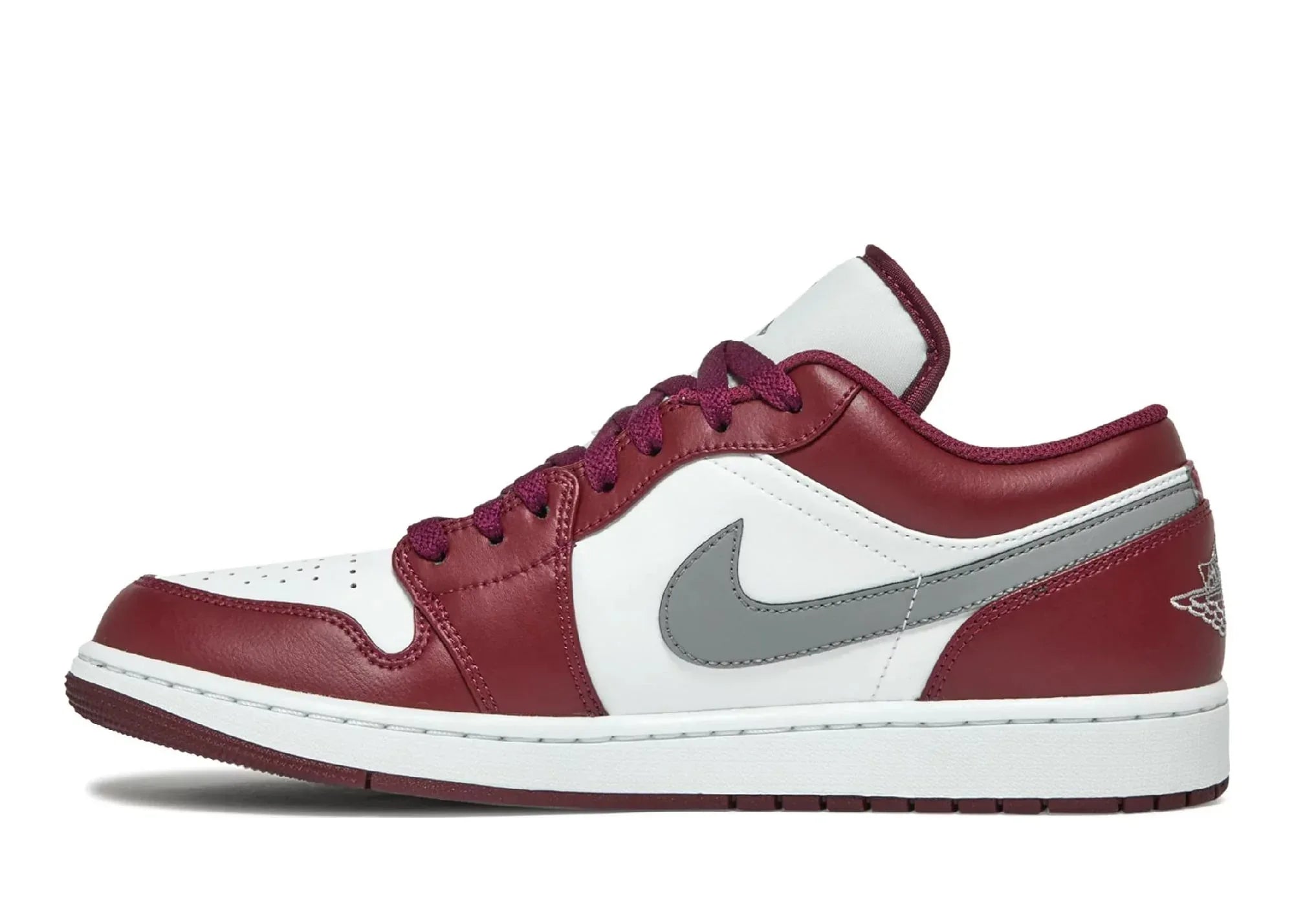 Nike Air Jordan 1 Low White Bordeaux - Sneaker Türkiye