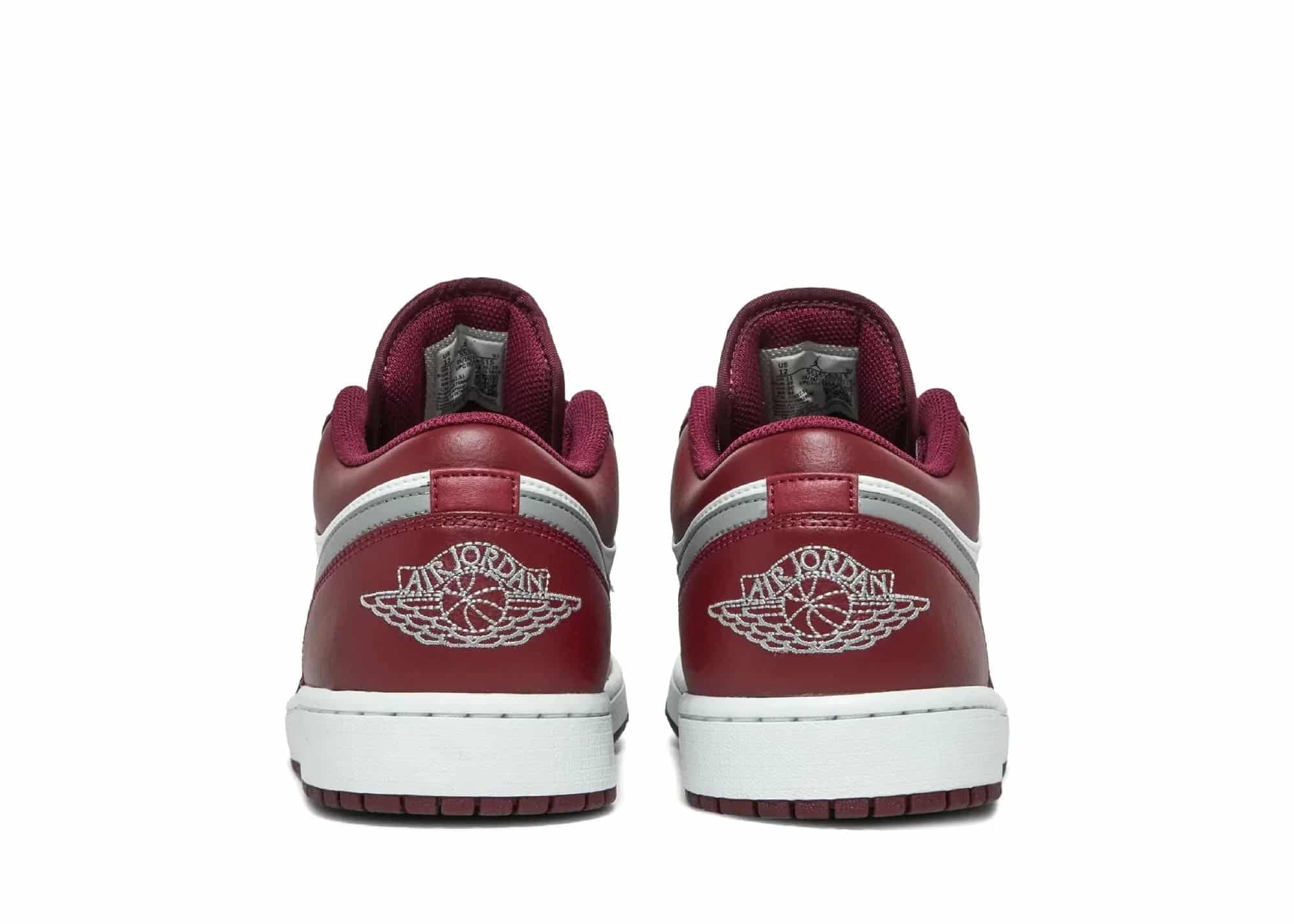 Nike Air Jordan 1 Low White Bordeaux - Sneaker Türkiye