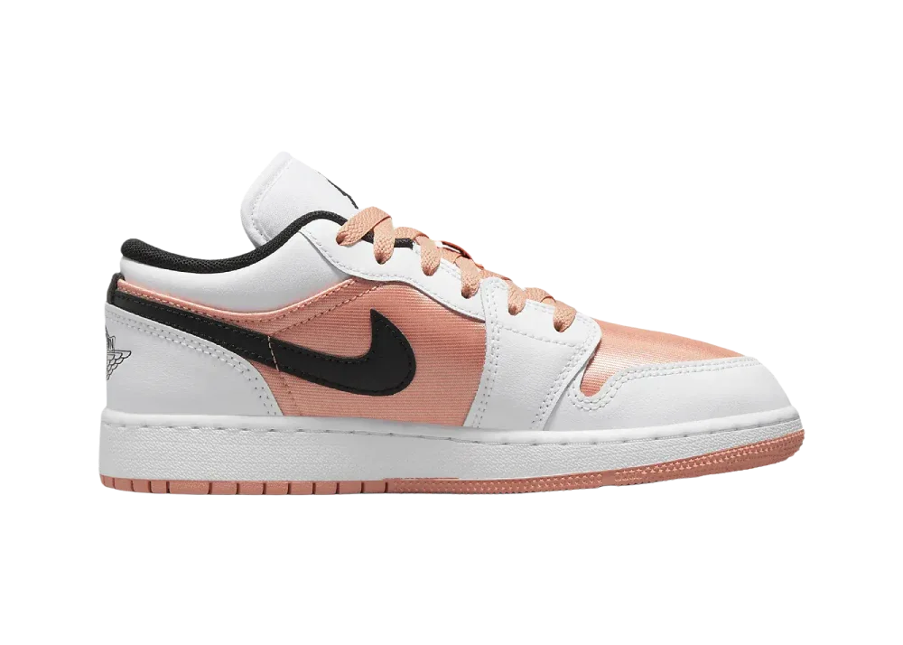 Nike Air Jordan 1 Low White Light Madder Root (GS) - Sneaker Türkiye
