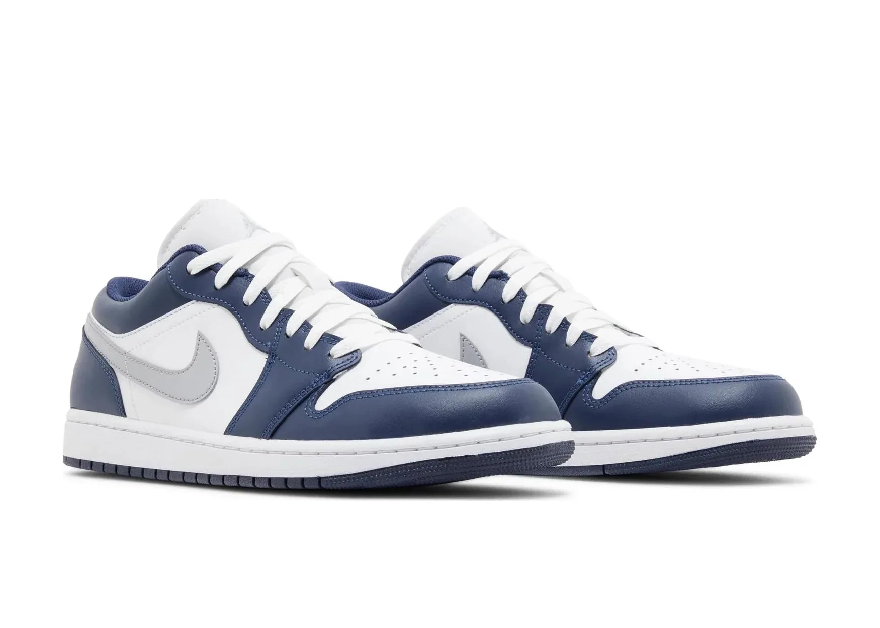 Nike Air Jordan 1 Low Wolf Grey Midnight Navy - Sneaker Türkiye