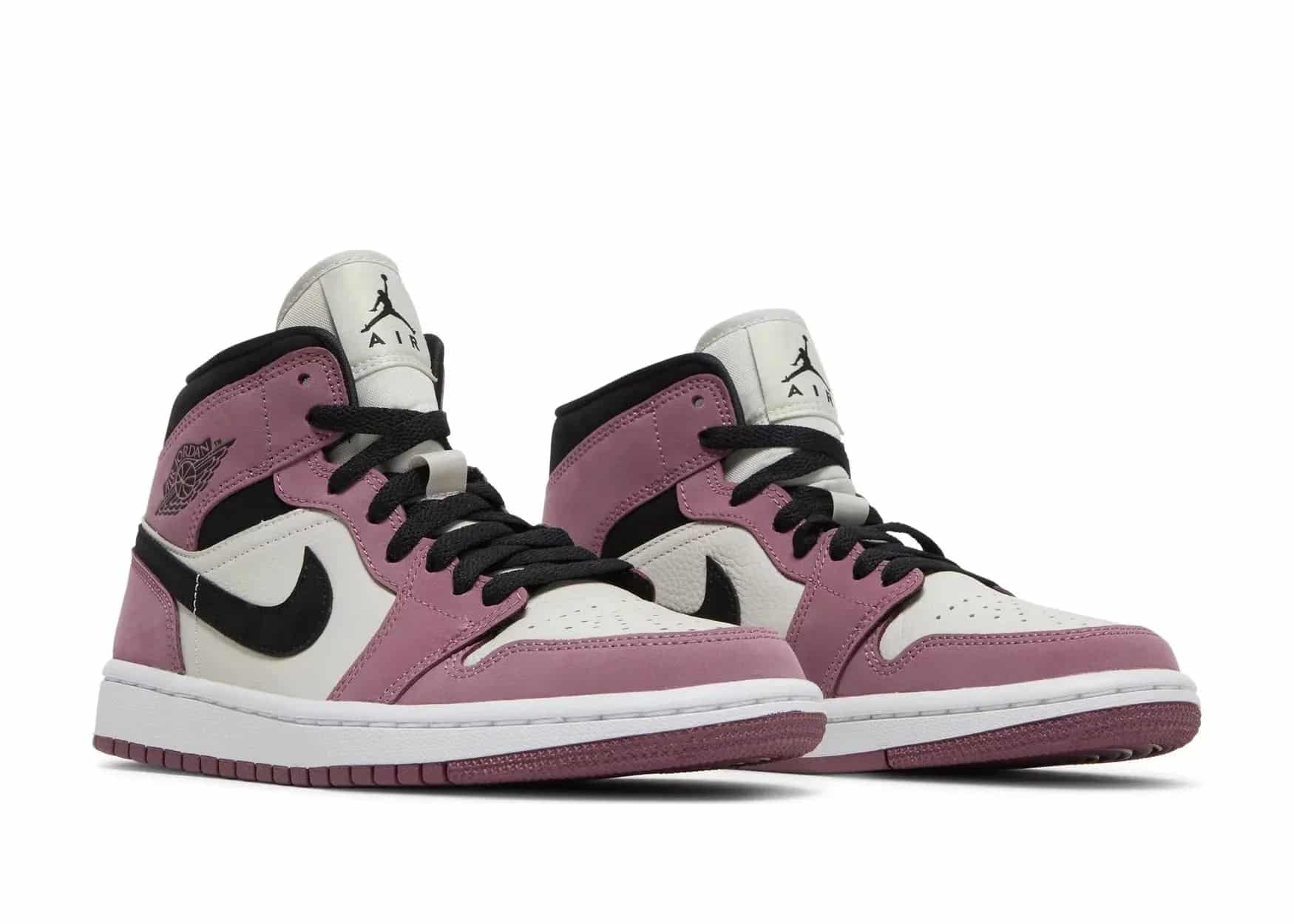 Nike Air Jordan 1 Mid Berry Pink (W) - Sneaker Türkiye