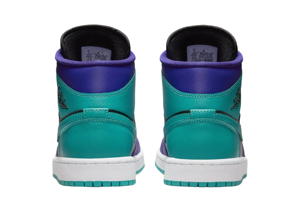 Nike Air Jordan 1 Mid Black Grape (W) - Sneaker Türkiye