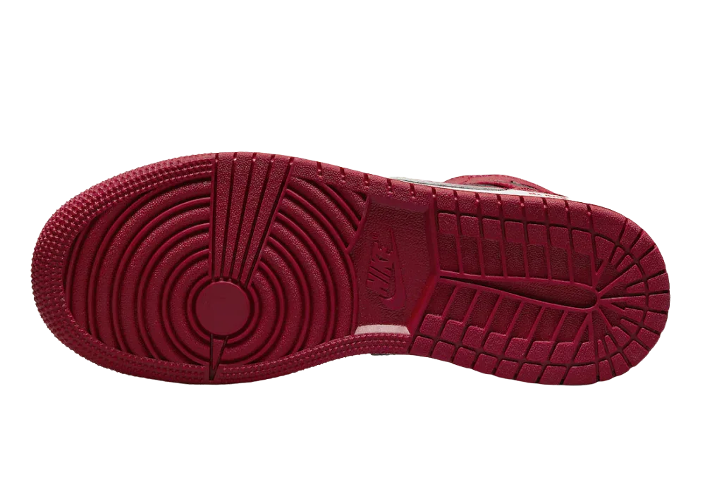 Nike Air Jordan 1 Mid Bred Text (GS) - Sneaker Türkiye