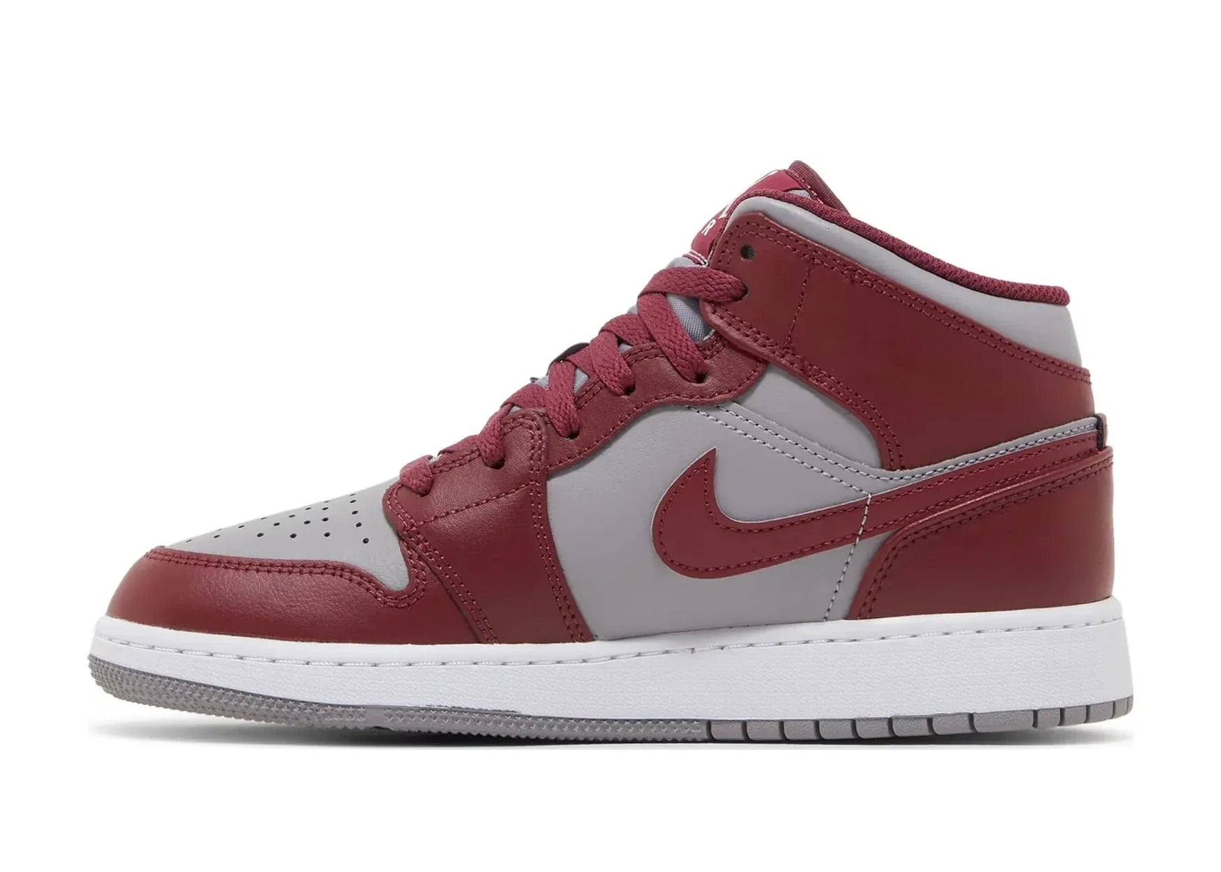 Nike Air Jordan 1 Mid Cherrywood Red (GS) - Sneaker Türkiye