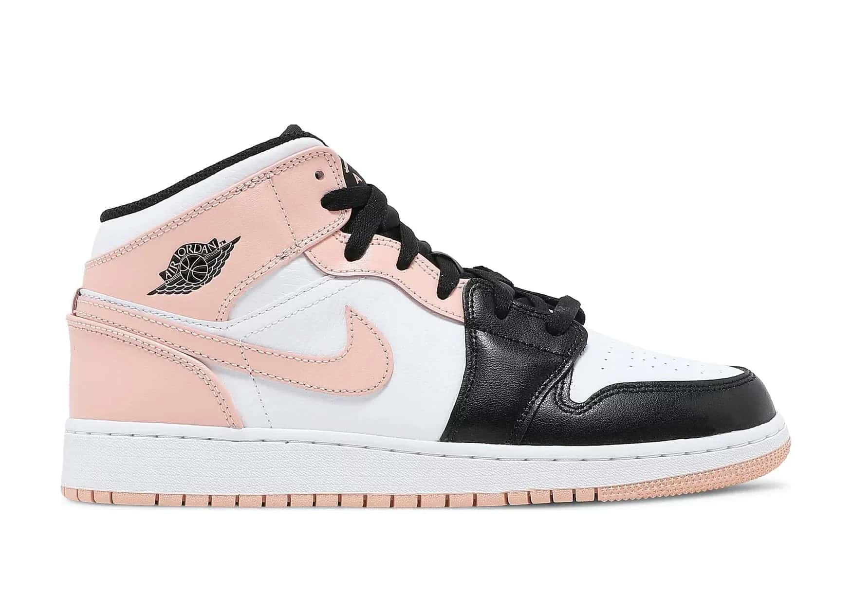 Nike Air Jordan 1 Mid Crimson Tint Toe (GS) - Sneaker Türkiye