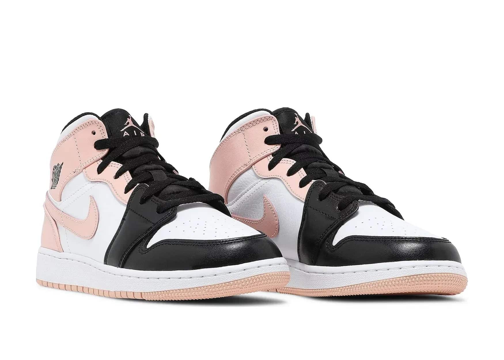 Nike Air Jordan 1 Mid Crimson Tint Toe (GS) - Sneaker Türkiye