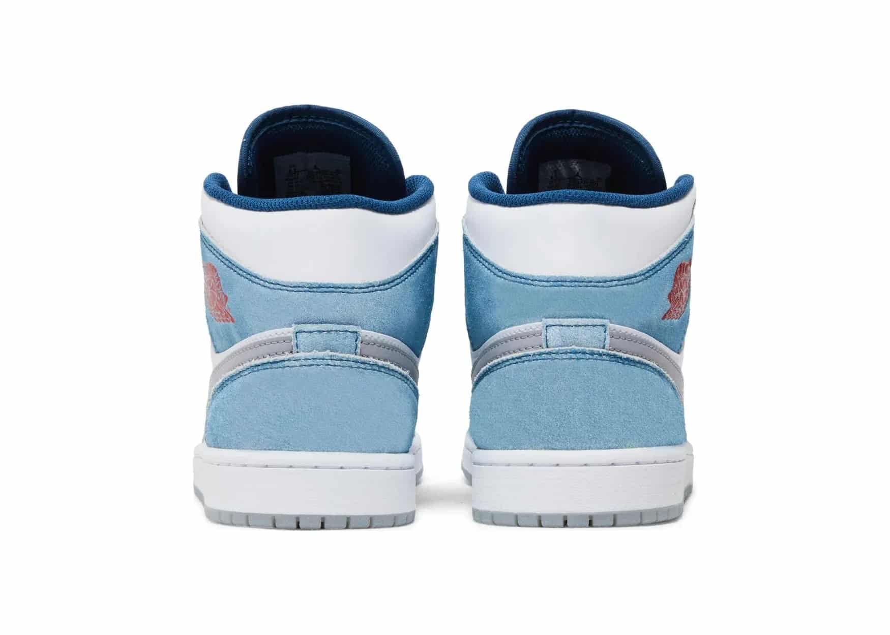 Nike Air Jordan 1 Mid French Blue Fire Red - Sneaker Türkiye