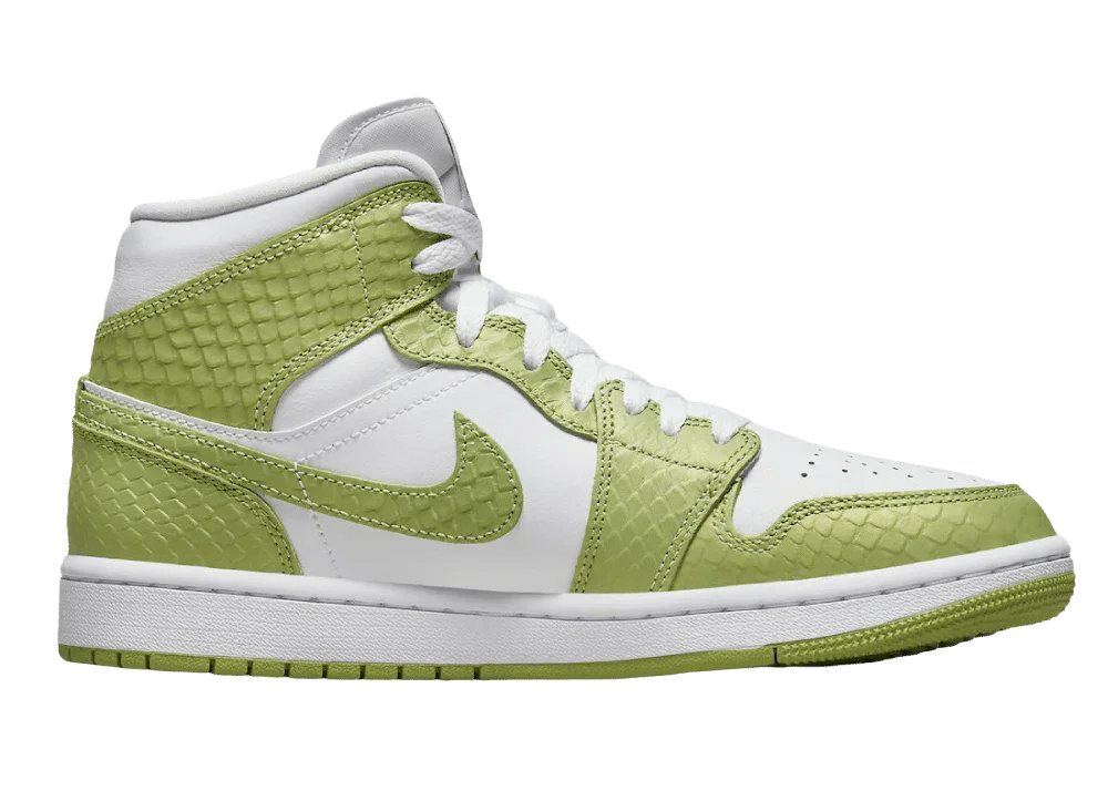 Nike Air Jordan 1 Mid Green Python (W) - Sneaker Türkiye
