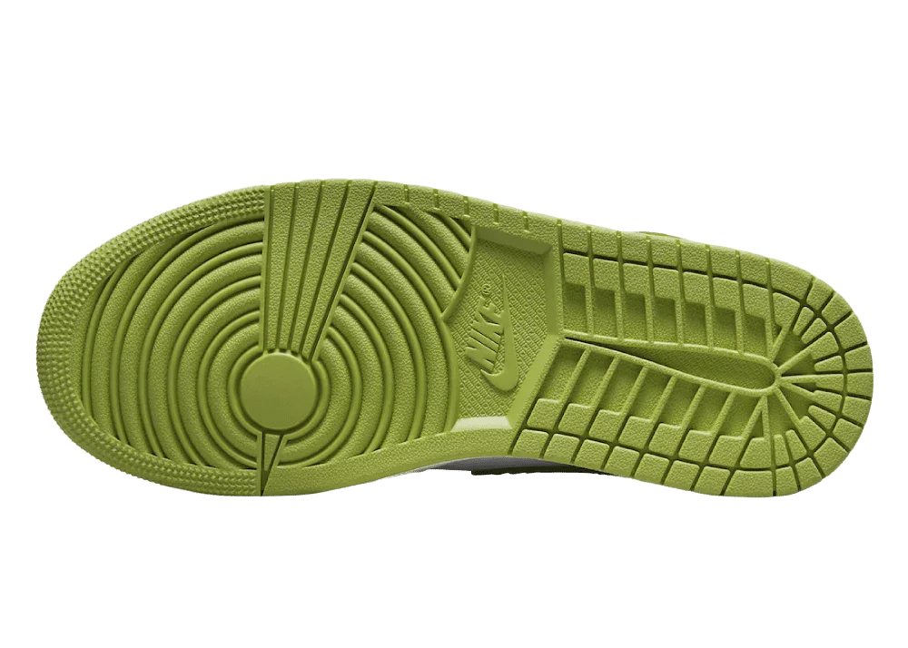 Nike Air Jordan 1 Mid Green Python (W) - Sneaker Türkiye