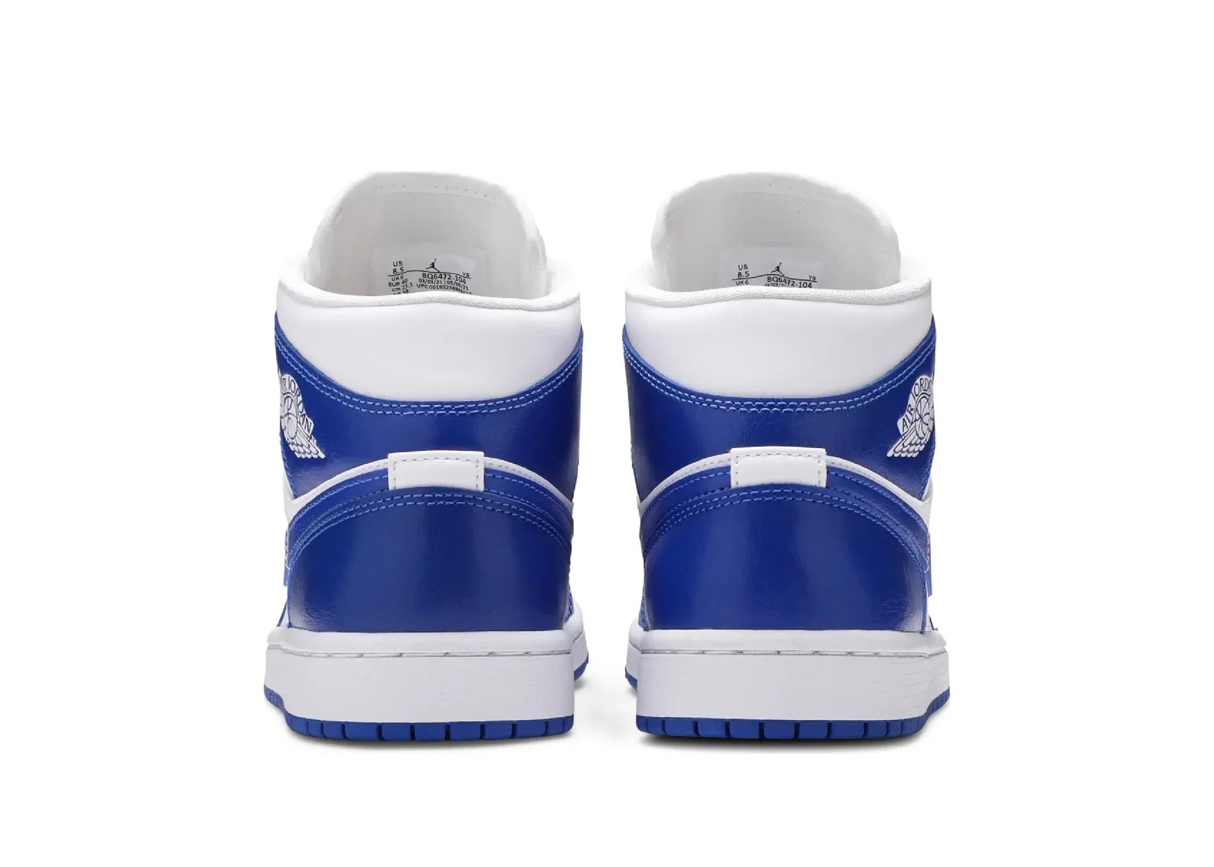 Nike Air Jordan 1 Mid Kentucky Blue (W) - Sneaker Türkiye