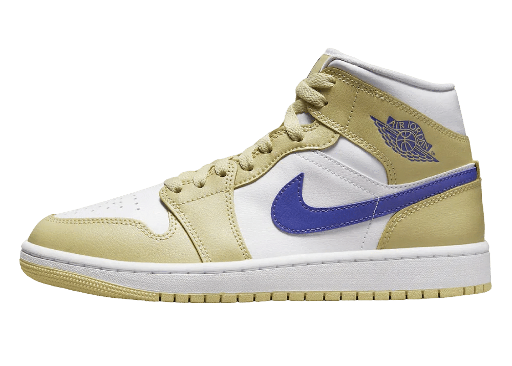 Nike Air Jordan 1 Mid Lemon Wash Lapis (W) - Sneaker Türkiye