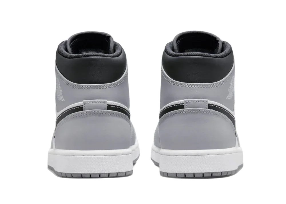 Nike Air Jordan 1 Mid Light Smoke Grey Anthracite - Sneaker Türkiye