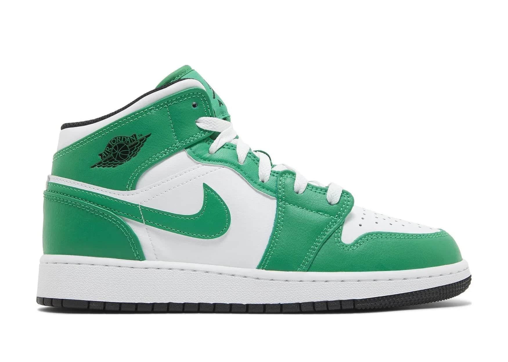 Nike Air Jordan 1 Mid Lucky Green (GS) - Sneaker Türkiye