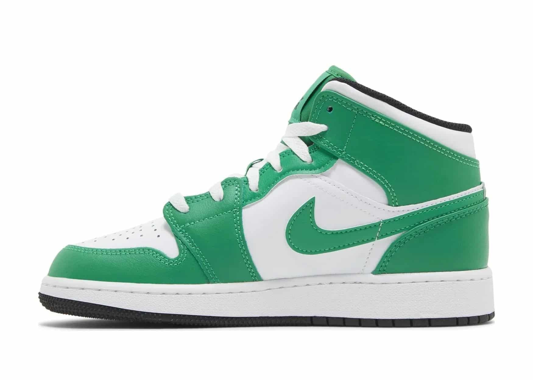 Nike Air Jordan 1 Mid Lucky Green (GS) - Sneaker Türkiye
