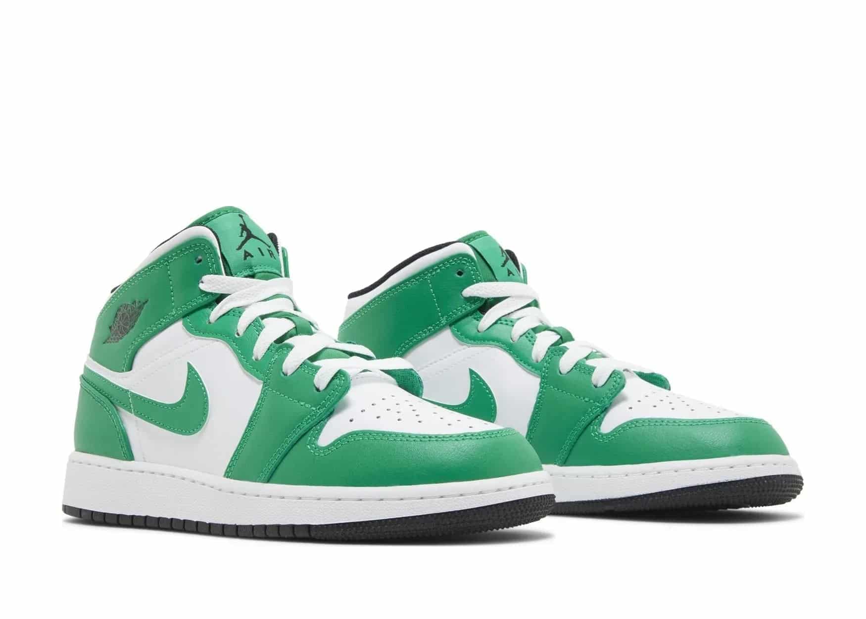 Nike Air Jordan 1 Mid Lucky Green (GS) - Sneaker Türkiye