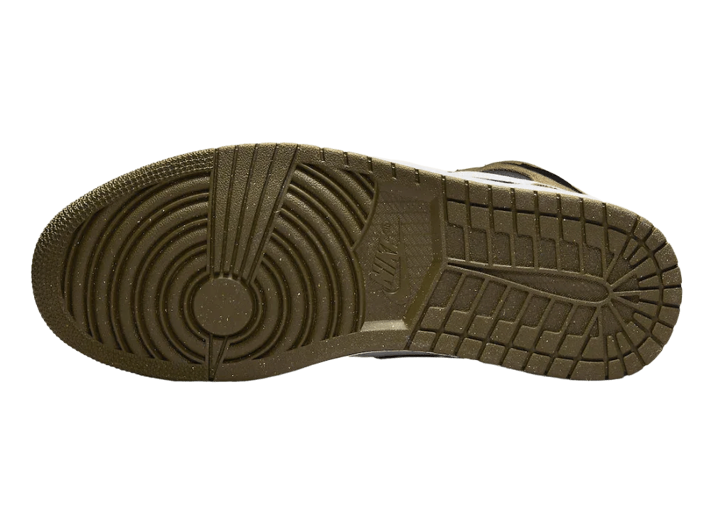 Nike Air Jordan 1 Mid Olive Toe (W) - Sneaker Türkiye