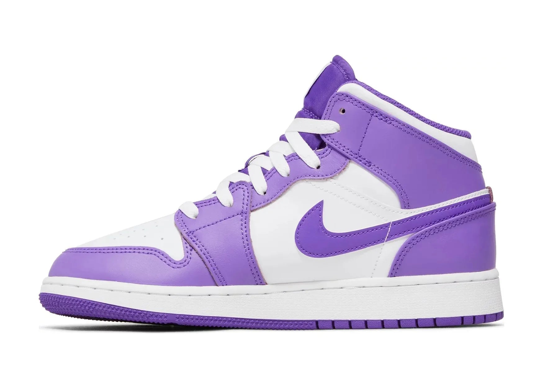 Nike Air Jordan 1 Mid Purple Venom (GS) - Sneaker Türkiye