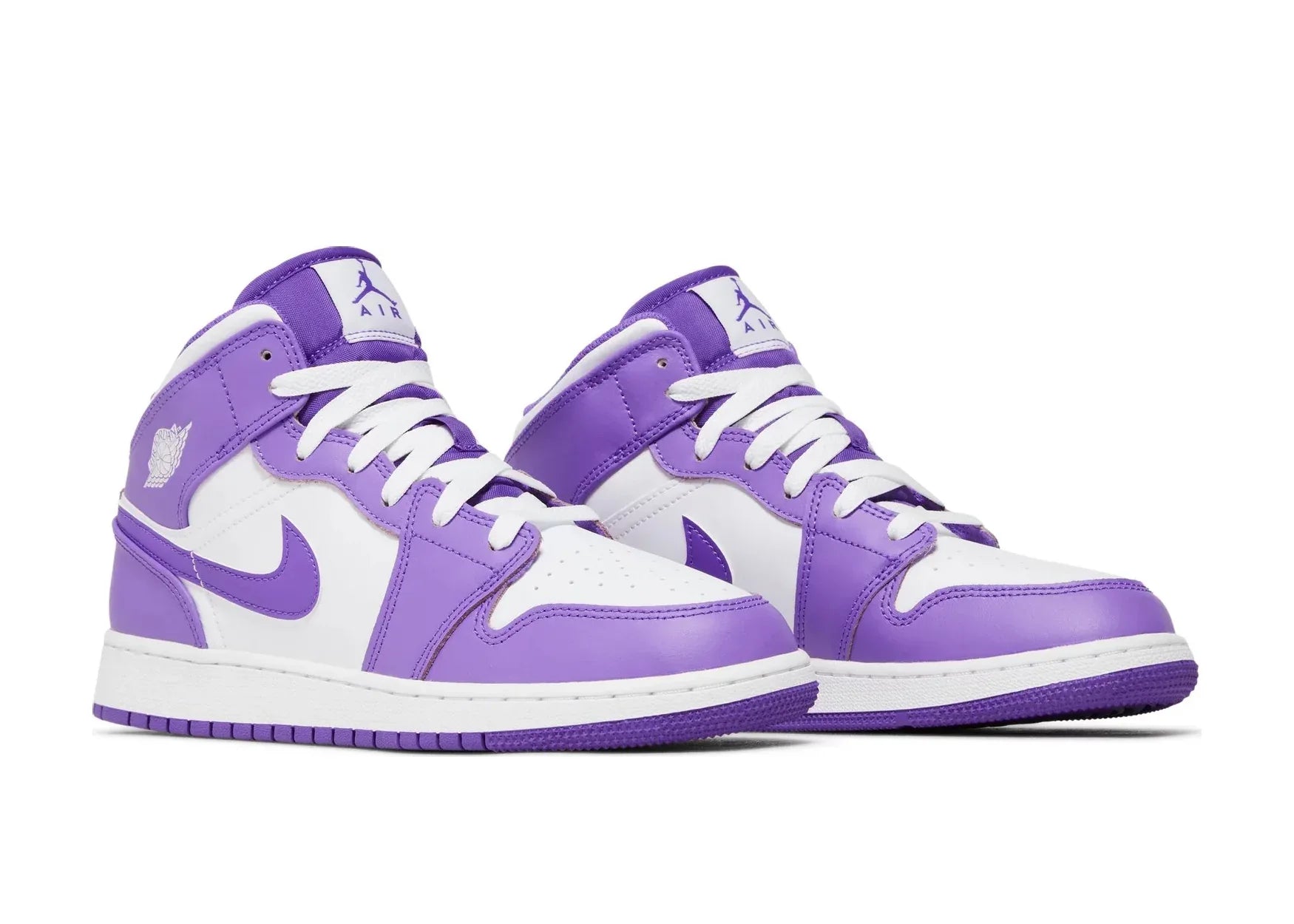 Nike Air Jordan 1 Mid Purple Venom (GS) - Sneaker Türkiye