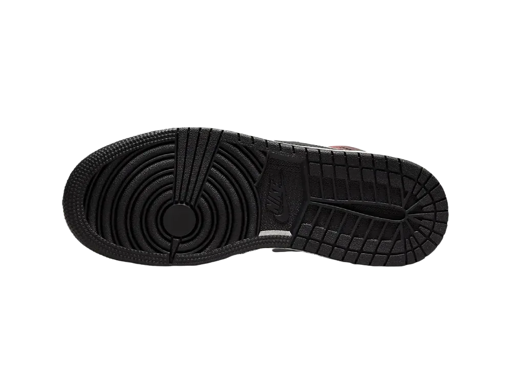 Nike Air Jordan 1 Mid SE Black Infrared 23 (GS) - Sneaker Türkiye