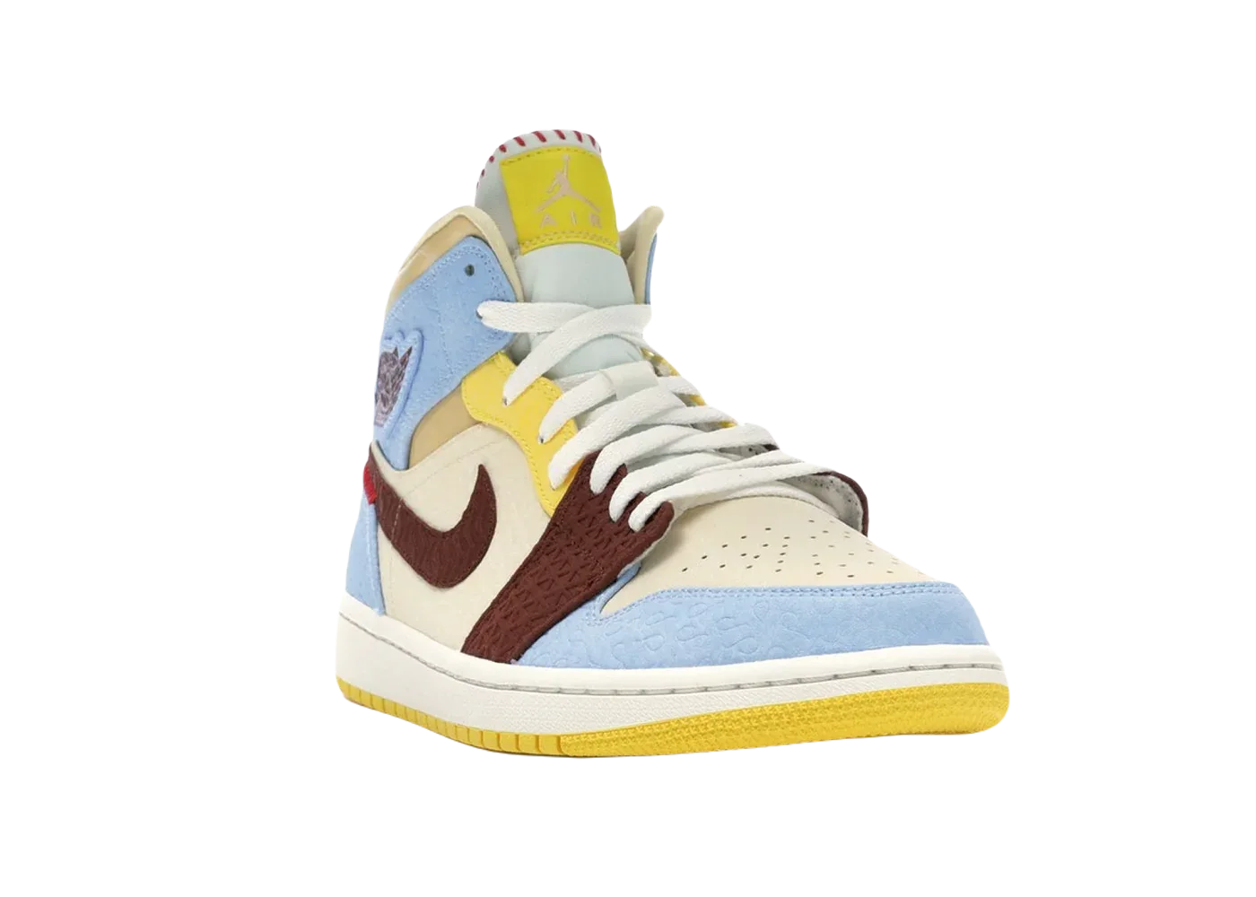 Nike Air Jordan 1 Mid SE Fearless Maison Chateau Rouge - Sneaker Türkiye