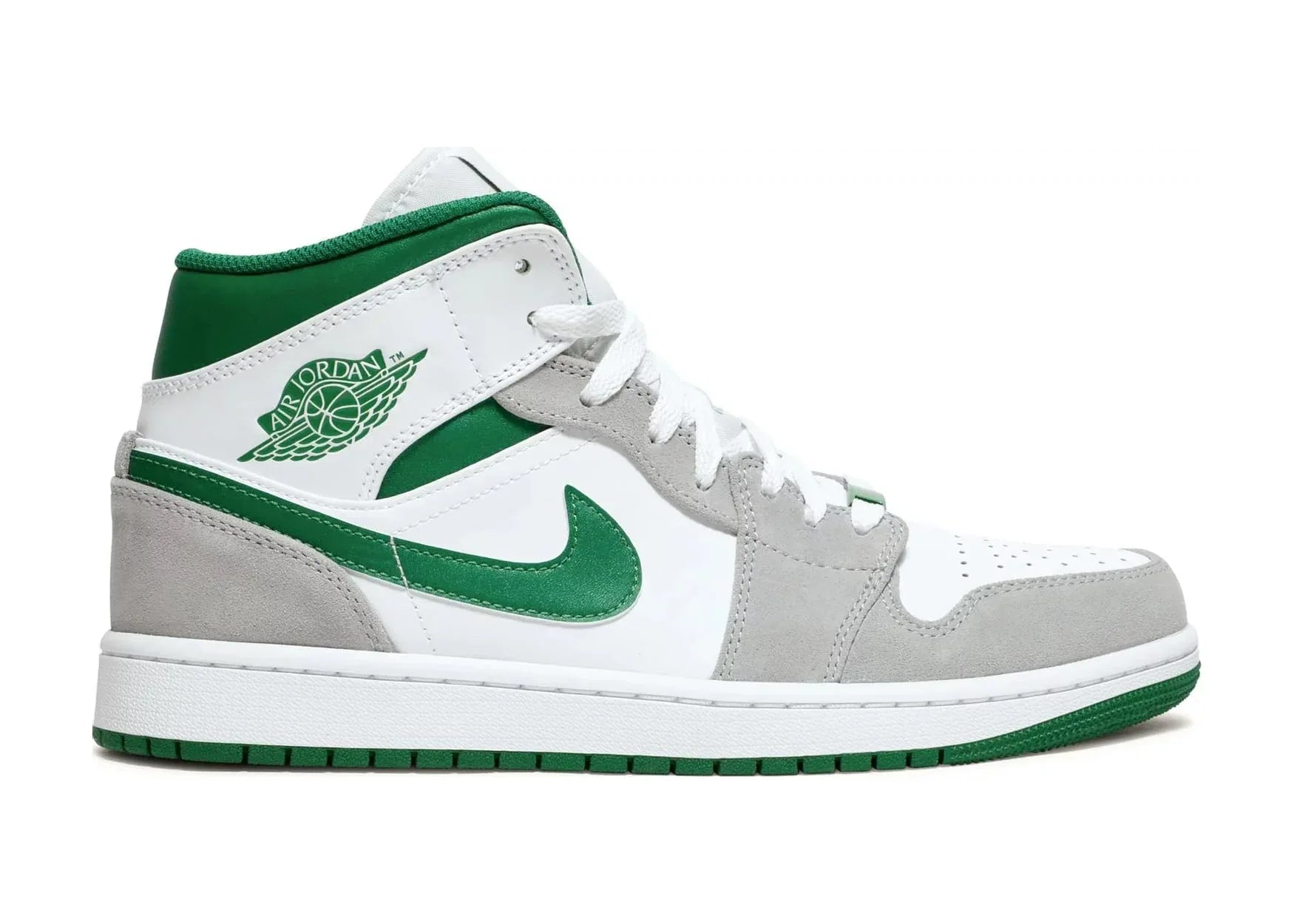 Nike Air Jordan 1 Mid SE Grey Green - Sneaker Türkiye