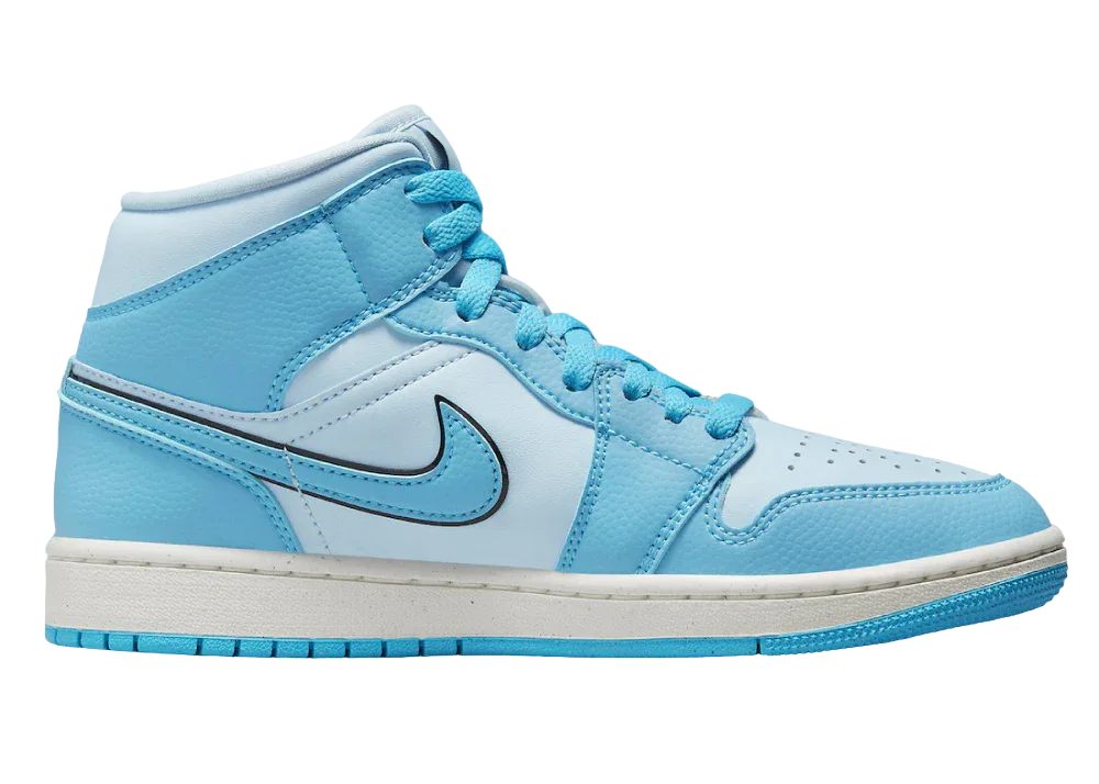 Nike Air Jordan 1 Mid SE Ice Blue (W) - Sneaker Türkiye