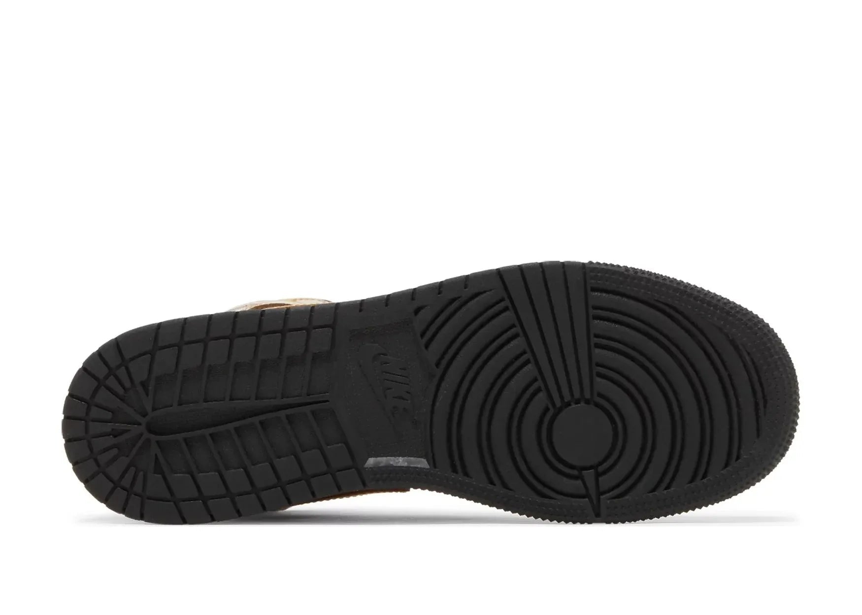 Nike Air Jordan 1 Mid SE Metallic Gold Black (GS) - Sneaker Türkiye
