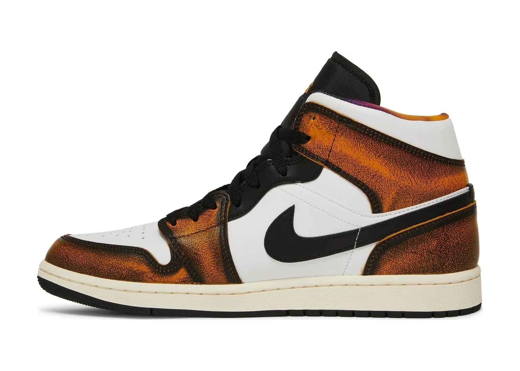 Nike Air Jordan 1 Mid SE Orange Wear Away - Sneaker Türkiye