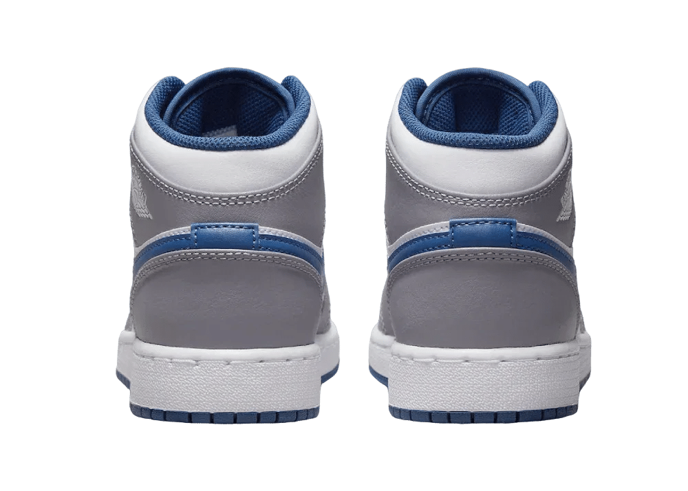 Nike Air Jordan 1 Mid True Blue Cement (GS) - Sneaker Türkiye
