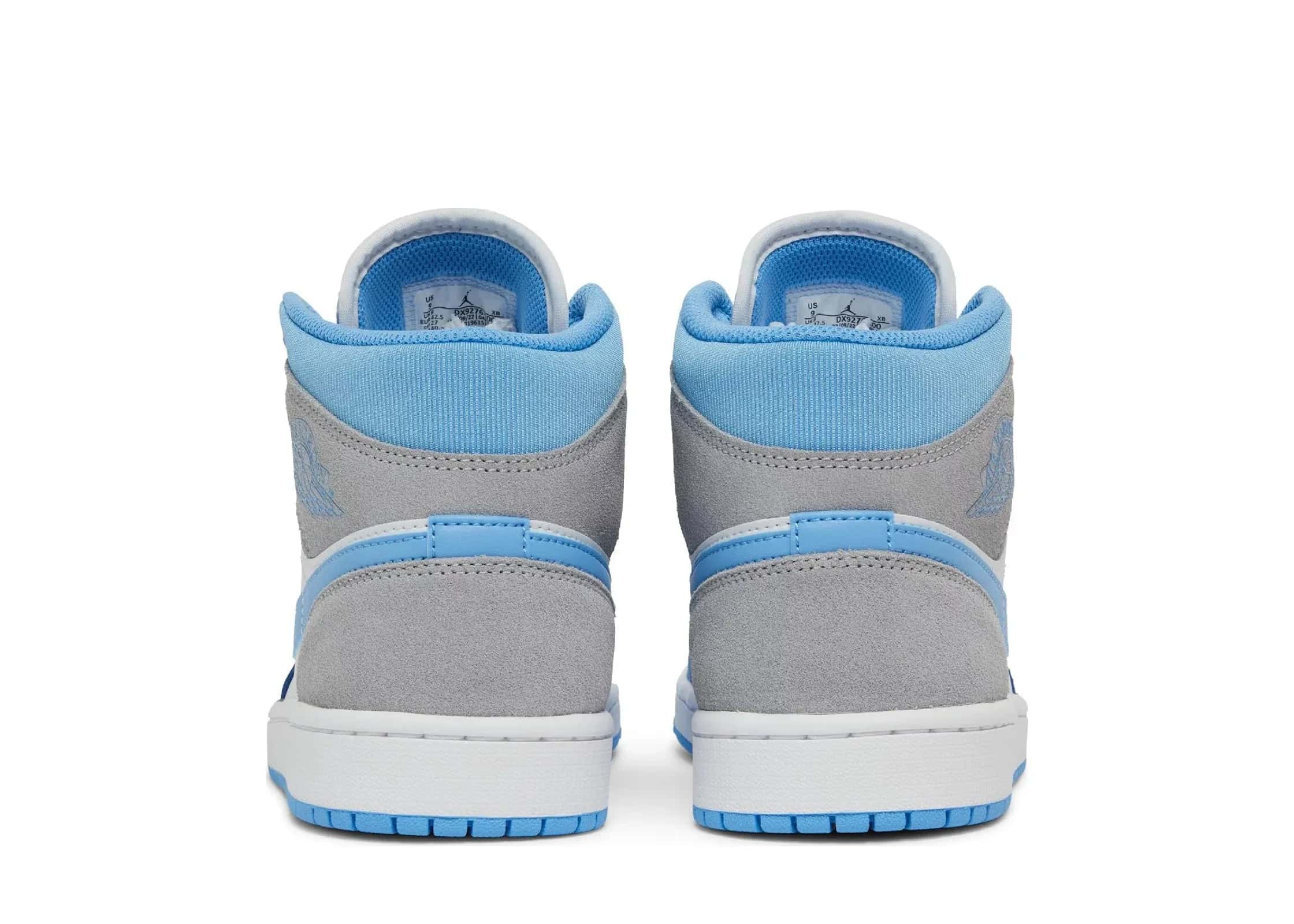 Nike Air Jordan 1 Mid University Blue Grey - Sneaker Türkiye