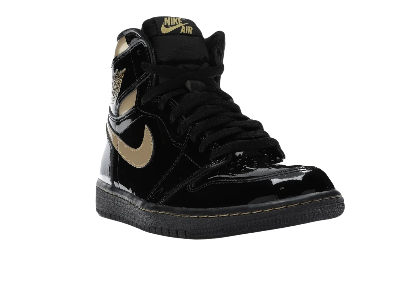 Nike Air Jordan 1 Retro High Black Metallic Gold (2020) - Sneaker Türkiye