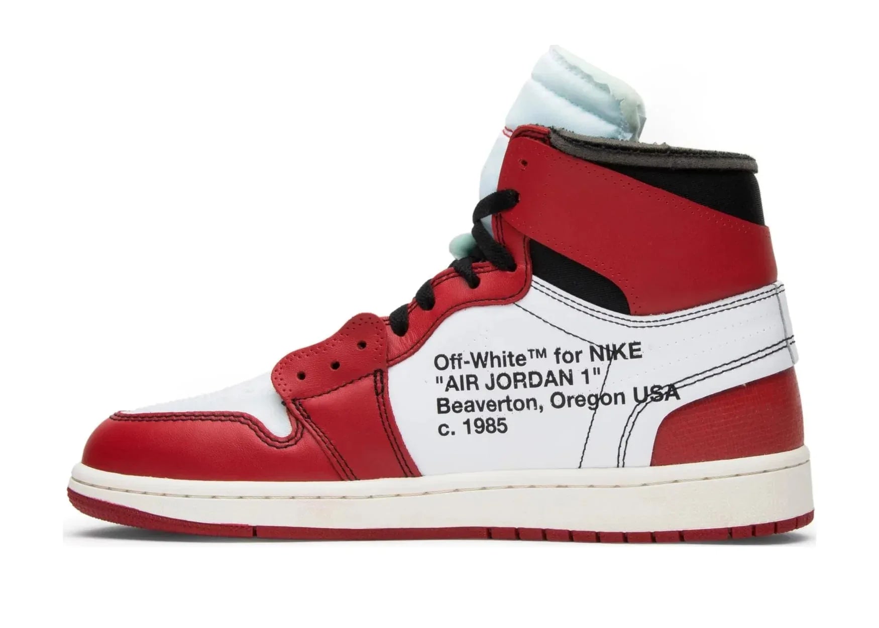 Nike Air Jordan 1 Retro High Off-White Chicago - Sneaker Türkiye