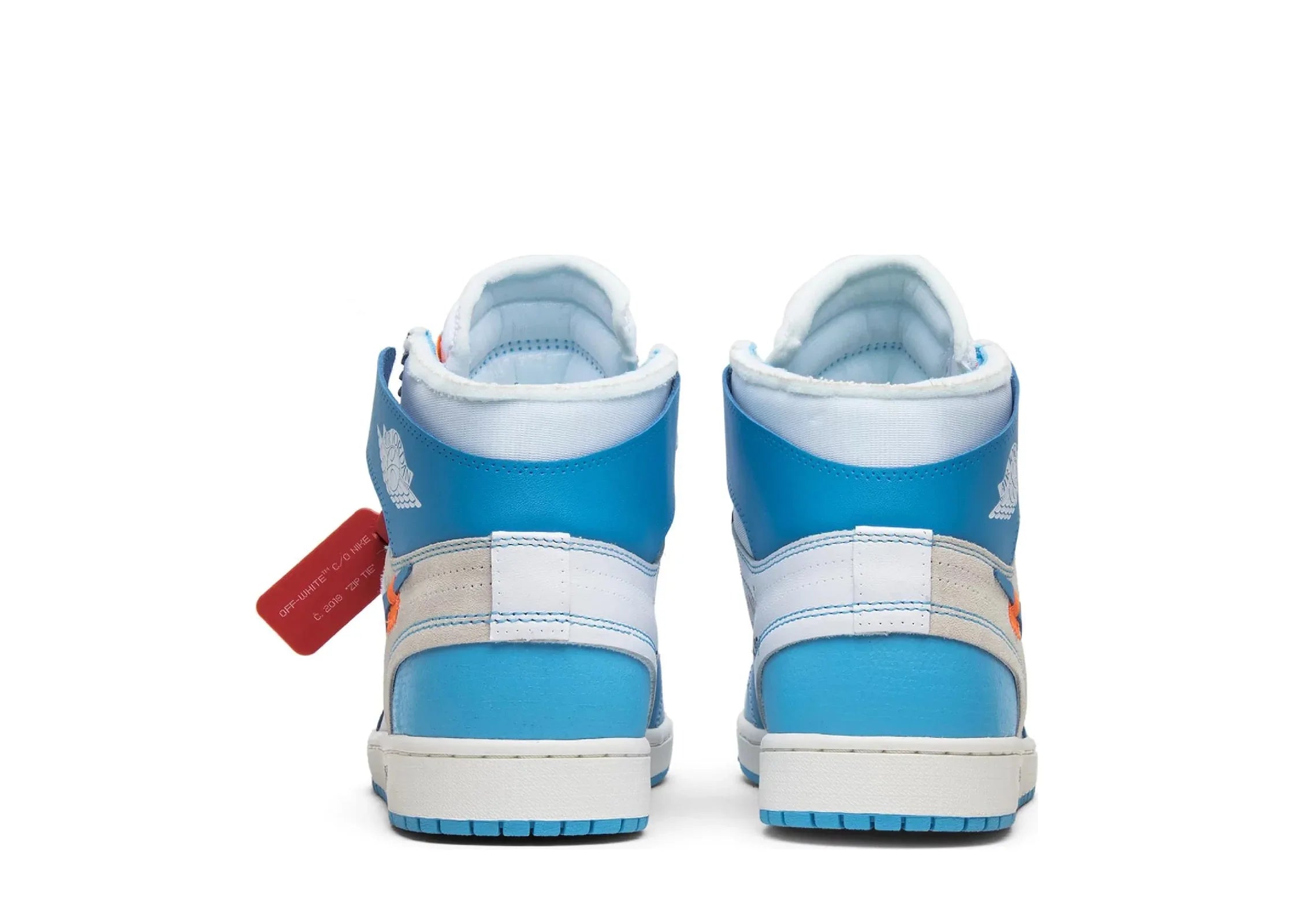 Nike Air Jordan 1 Retro High Off-White University Blue - Sneaker Türkiye