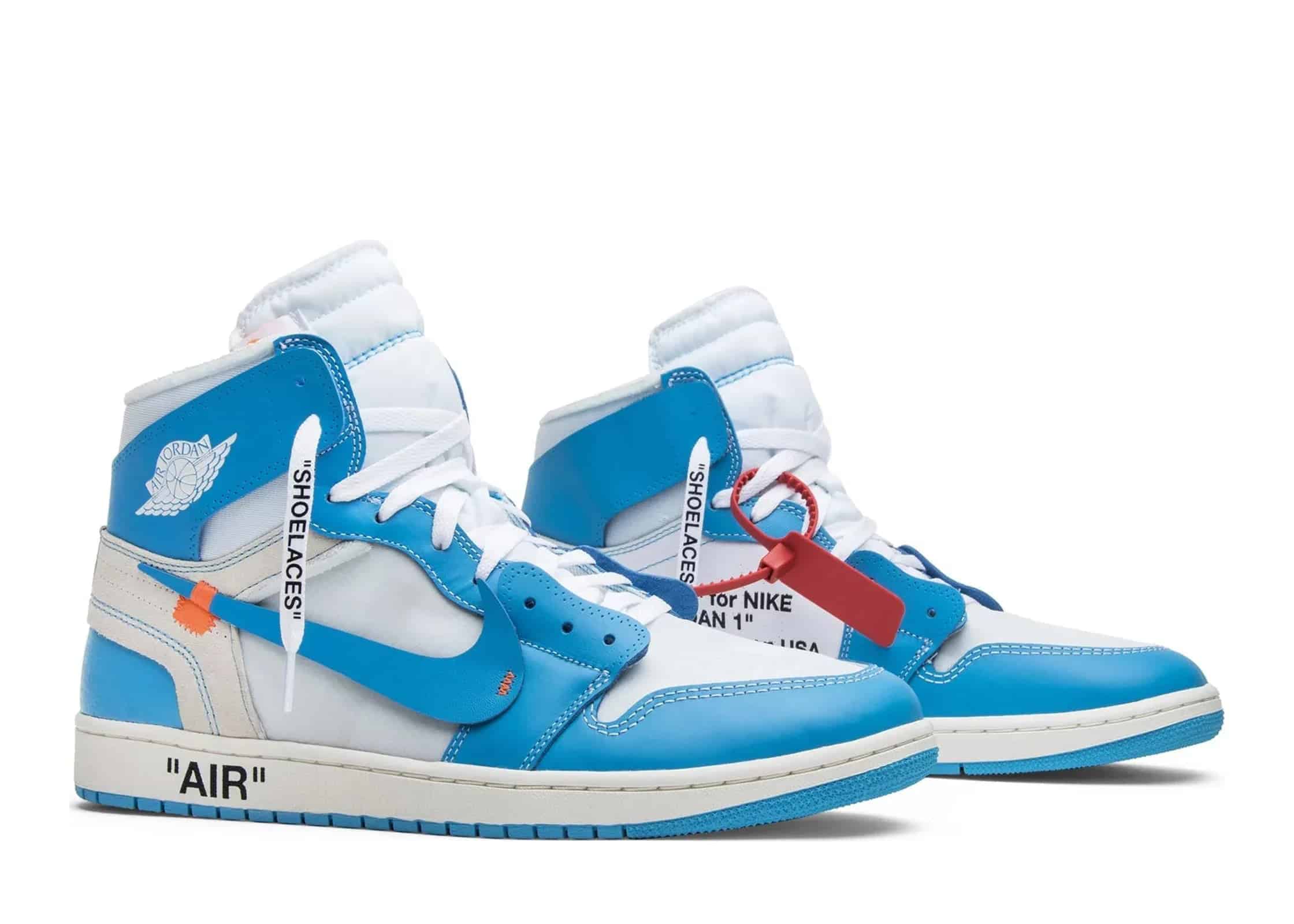 Nike Air Jordan 1 Retro High Off-White University Blue - Sneaker Türkiye