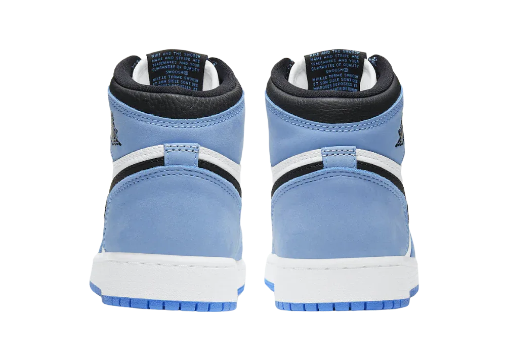 Nike Air Jordan 1 Retro High White University Blue Black (GS) - Sneaker Türkiye
