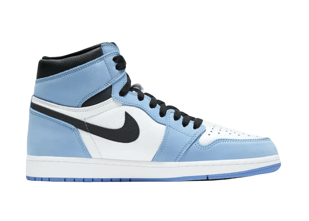 Nike Air Jordan 1 Retro High White University Blue Black - Sneaker Türkiye
