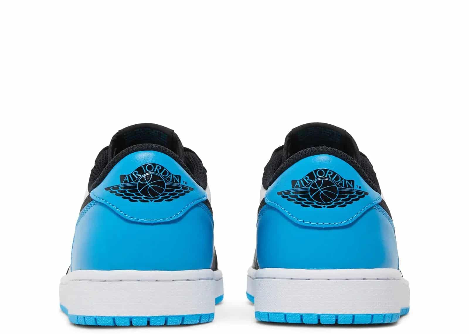 Nike Air Jordan 1 Retro Low OG Black Dark Powder Blue - Sneaker Türkiye