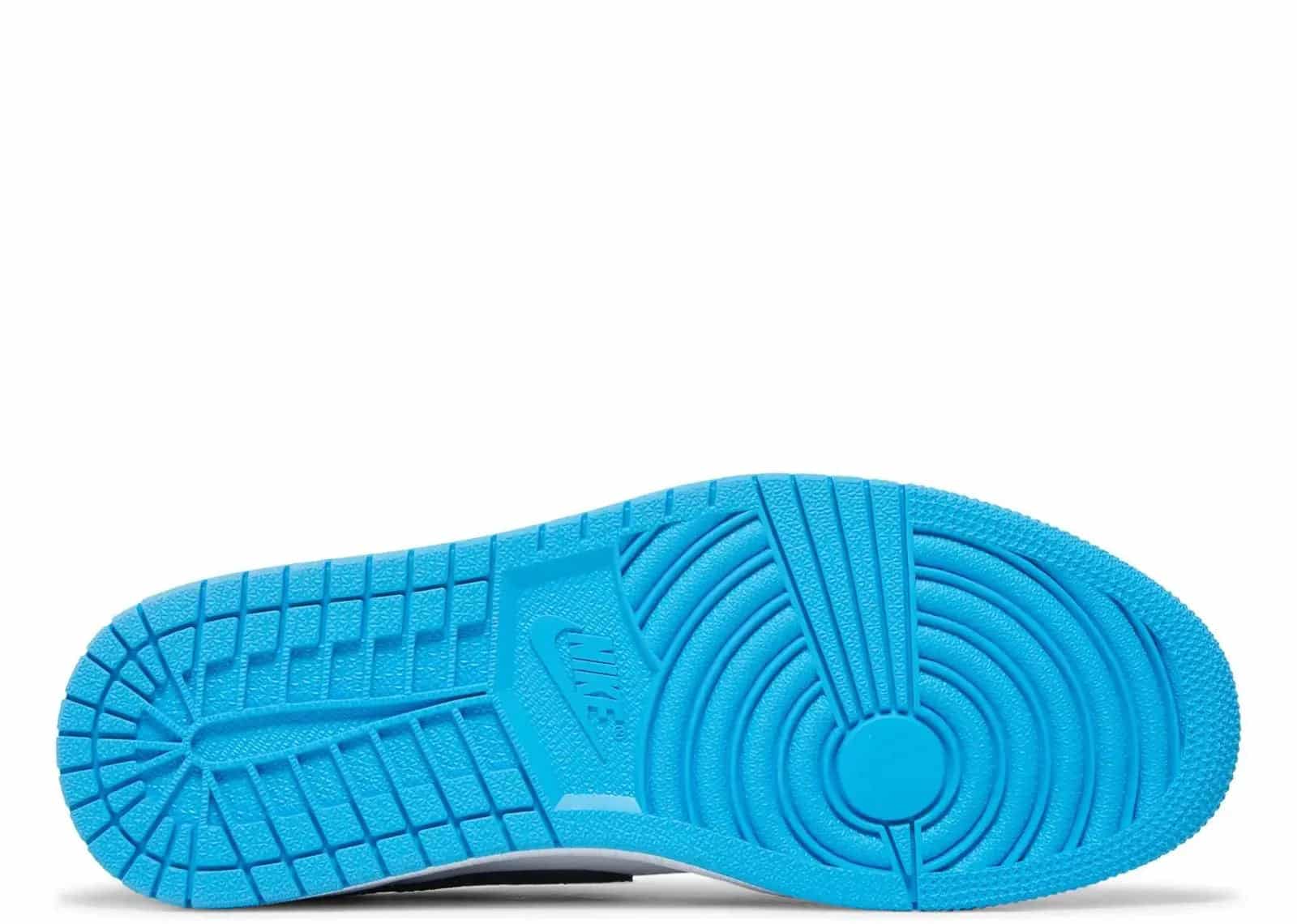 Nike Air Jordan 1 Retro Low OG Black Dark Powder Blue - Sneaker Türkiye
