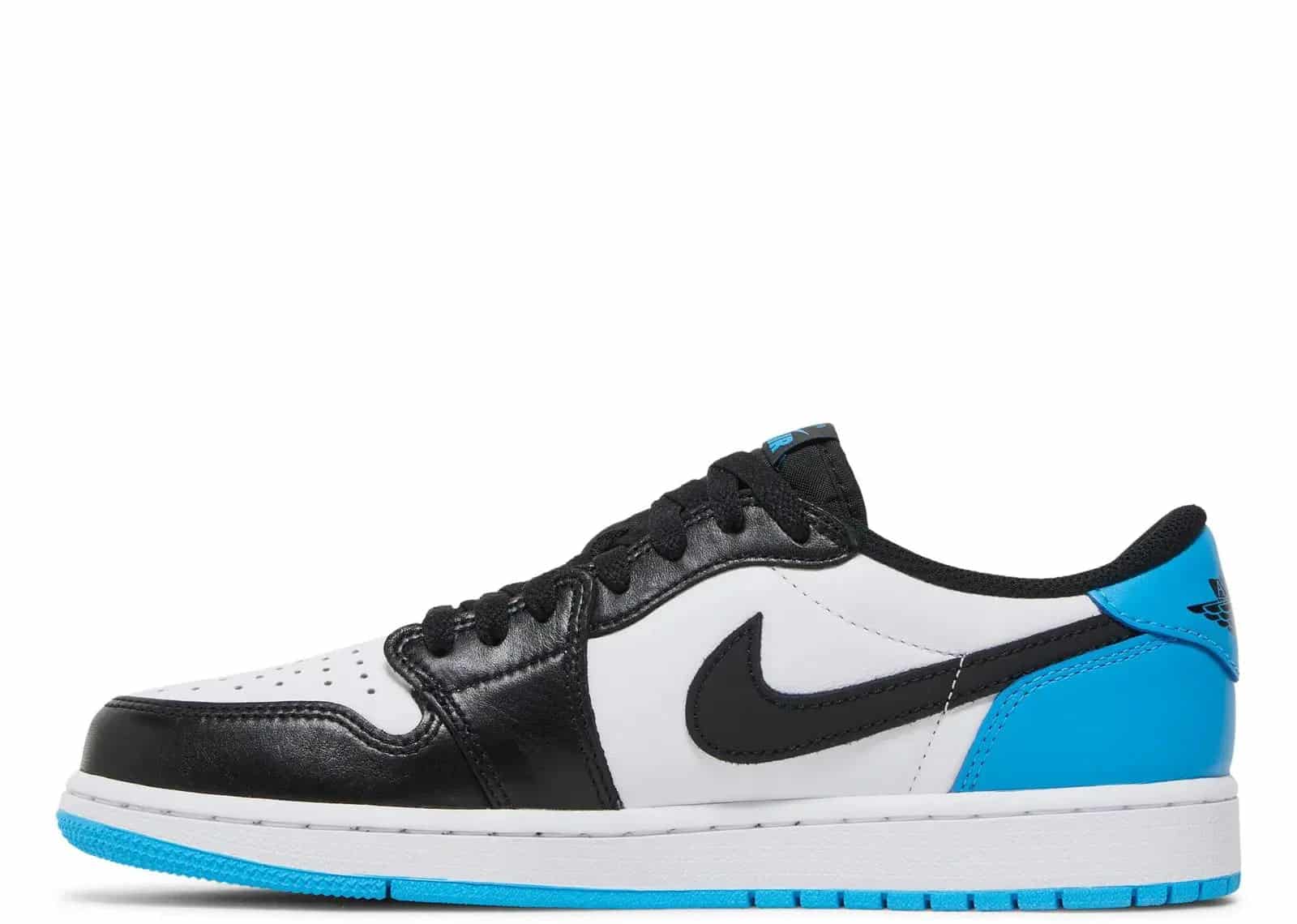 Nike Air Jordan 1 Retro Low OG Black Dark Powder Blue - Sneaker Türkiye